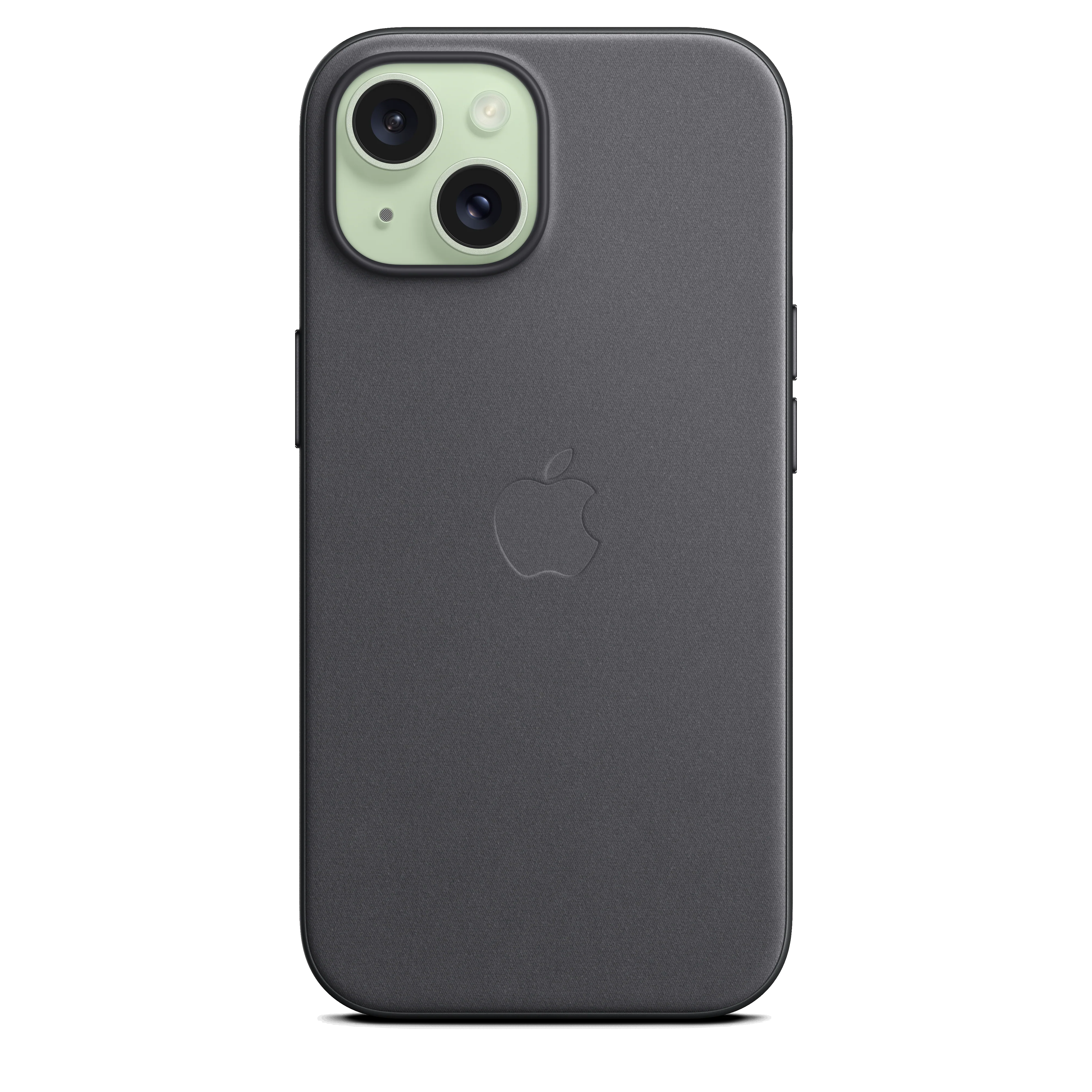iPhone 15 FineWoven Case with MagSafe - Black - Image 4